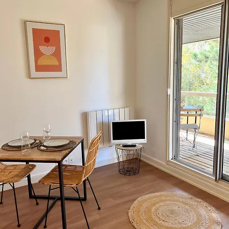 Cocon Proche Avec Terrasse - Apartment Sainte-Adresse